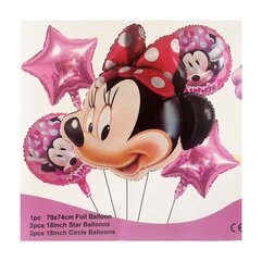 Balionų rinkinys Minnie mouse, 5 vnt. kaina ir informacija | Balionai | pigu.lt