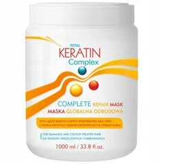 Keratino kaukė plaukams Keratin, 1000 ml цена и информация | Средства для укрепления волос | pigu.lt