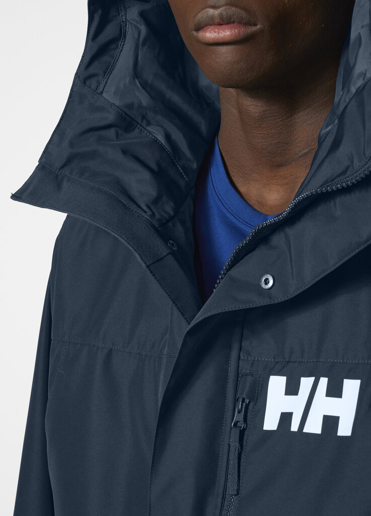 Helly Hansen vyriška pavasario-rudens parka RIGGING, tamsiai mėlyna kaina ir informacija | Vyriškos striukės | pigu.lt