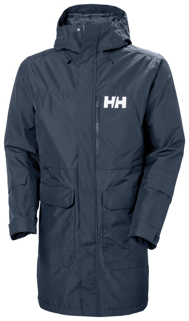 Helly Hansen vyriška pavasario-rudens parka RIGGING, tamsiai mėlyna kaina ir informacija | Vyriškos striukės | pigu.lt