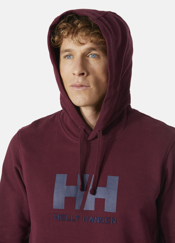 Helly Hansen vyrišas džemperis HH LOGO, bordo kaina ir informacija | Džemperiai vyrams | pigu.lt