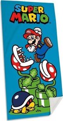 Super Mario rankšluostis, 70x140 cm kaina ir informacija | Rankšluosčiai | pigu.lt