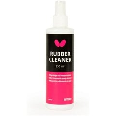 BUTTERFLY Rubber Cleaner rakečių pamušalams valyti 250 ml kaina ir informacija | Stalo teniso raketės, dėklai ir rinkiniai | pigu.lt