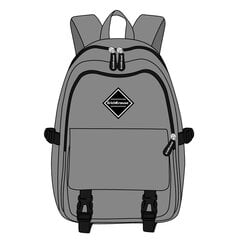Школьный рюкзак ErichKrause® SchoolLine с 2 отделениями и нагрудным ремнем 24L Grey цена и информация | Школьные рюкзаки, спортивные сумки | pigu.lt