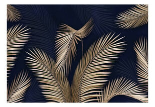 Фотообои с инструментом и клеем - Золотые пальмы, 350x256 см цена и информация | Фотообои | pigu.lt