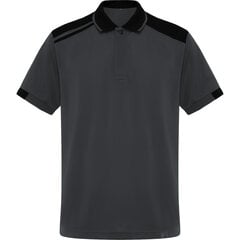 Рубашка·поло с коротким рукавом в двухцветной комбинации SAMURAI, серая цена и информация | Мужские футболки | pigu.lt