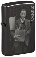 Žiebtuvėlis Zippo 48702 Founder's Day Commemorative/Special Edition, juodas kaina ir informacija | Žiebtuvėliai ir priedai | pigu.lt