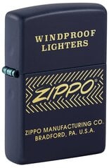 Žiebtuvėlis Zippo 48708, mėlynas kaina ir informacija | Žiebtuvėliai ir priedai | pigu.lt