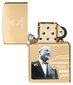 Žiebtuvėlis Zippo 48716 Armor Founder’s Day Online Collectible, auksinis kaina ir informacija | Žiebtuvėliai ir priedai | pigu.lt