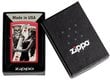 Žiebtuvėlis Zippo 48624 Skull King Queen Beauty, raudonas kaina ir informacija | Žiebtuvėliai ir priedai | pigu.lt