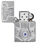 Žiebtuvėlis Zippo 49289 Armor Medieval Design, sidabrinis kaina ir informacija | Žiebtuvėliai ir priedai | pigu.lt