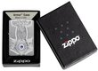 Žiebtuvėlis Zippo 49289 Armor Medieval Design, sidabrinis kaina ir informacija | Žiebtuvėliai ir priedai | pigu.lt