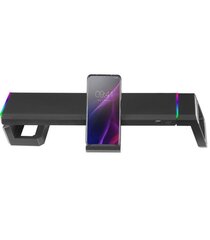 MARS GAMING MGS-ONE Monitoriaus stovas Chroma RGB / USB 2.0 kaina ir informacija | Kompiuterių aušinimo ir kiti priedai | pigu.lt