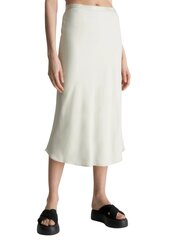 CALVIN KLEIN Recycled Cdc Bias Cut Midi Vintage Ivory 560076738 цена и информация | Юбки | pigu.lt