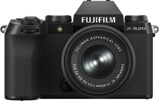 Fujifilm X-S20 + 15-45 мм Kit цена и информация | Цифровые фотоаппараты | pigu.lt