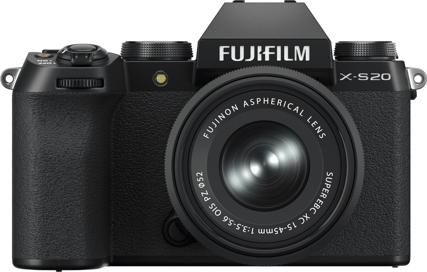 Цифровой фотоаппарат Fujifilm X-S20 fotaparatas su XC 15-45mm objektyvu  цена | pigu.lt