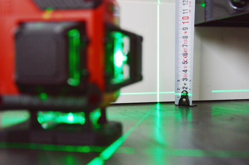 Lazerinis matuoklis Futech Floor 3D, 1 vnt. цена и информация | Mechaniniai įrankiai | pigu.lt