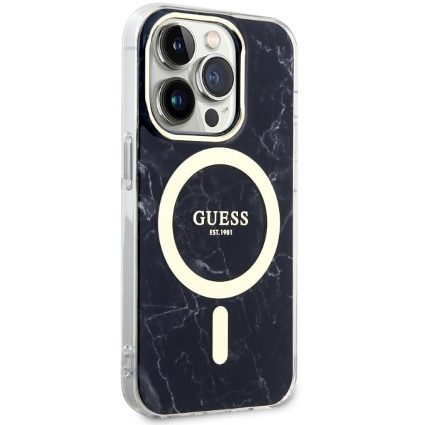 CG Mobile Guess Marble MagSafe Case GUHMP14XPCUMAK цена и информация | Telefono dėklai | pigu.lt