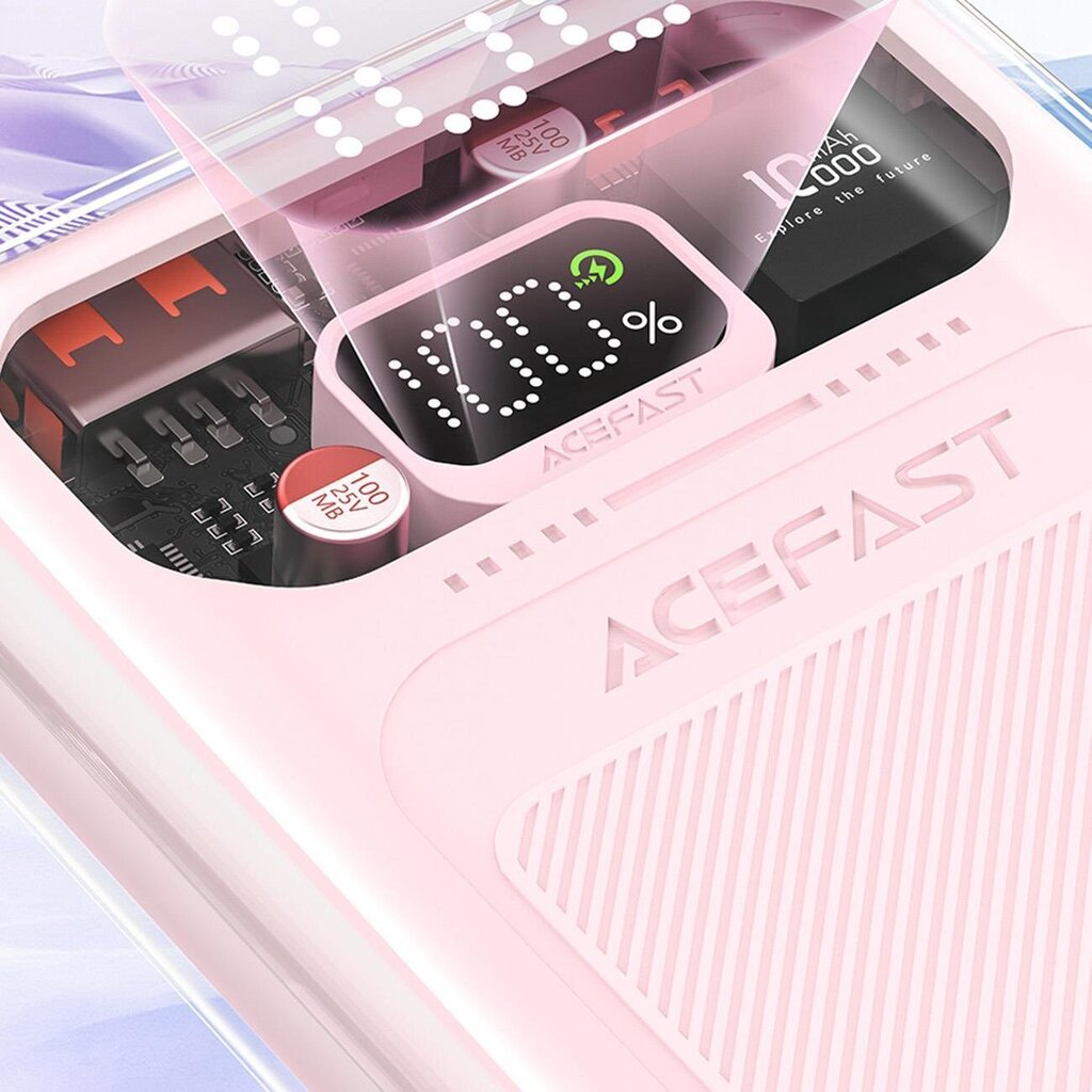 Acefast Sparkling Series M1 10000mAh цена и информация | Atsarginiai maitinimo šaltiniai (power bank) | pigu.lt