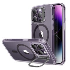 ESR CLASSIC KICKSTAND HALOLOCK MAGSAFE IPHONE 14 PRO MAX CLEAR|PURPLE цена и информация | Чехлы для телефонов | pigu.lt