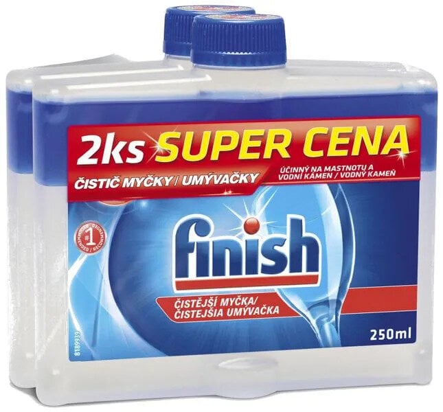 Finish indaplovės valiklis, 2x250ml kaina ir informacija | Indų plovimo priemonės | pigu.lt