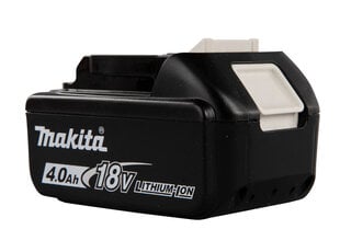 Аккумулятор Makita BL 1840 B 18V, 4 Ач, 2 шт. цена и информация | Шуруповерты, дрели | pigu.lt