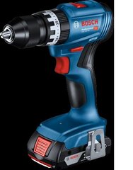 Аккумуляторная ударная дрель Bosch GSB 18V-45, 18 В, с аккумулятором и без зарядного устройства цена и информация | Шуруповерты, дрели | pigu.lt