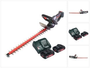 Аккумуляторные ножницы для живой изгороди Metabo HS 18 LTX 55 18 V 53 см цена и информация | Кусторезы, ножницы для газона | pigu.lt
