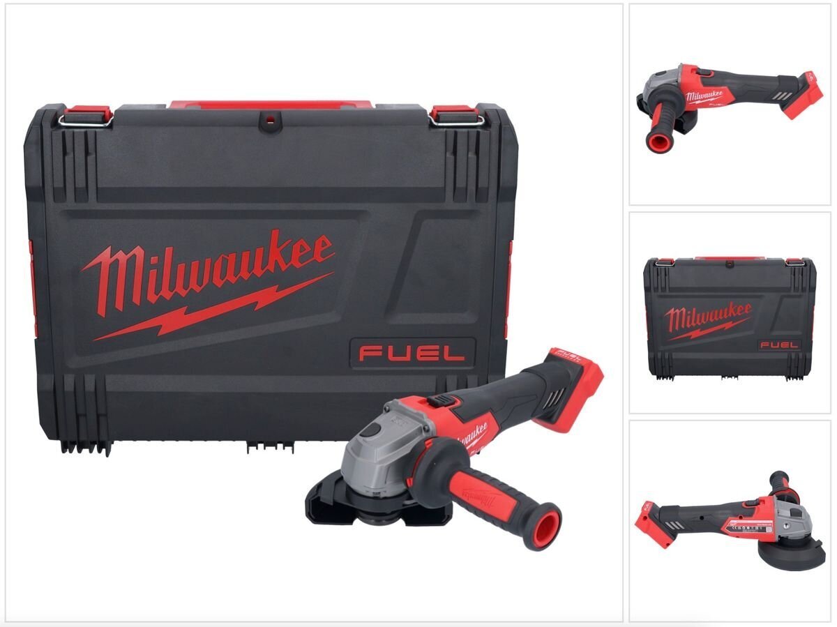 Аккумуляторная угловая шлифовальная машина Milwaukee M18 FSAG115X-0X 18В  без аккумулятора и блока для зарядки цена | pigu.lt