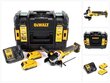 DeWalt DCG 405 D2 akumuliatorinis kampinis šlifuoklis 18V 125mm + 2x akumuliatoriai 2,0Ah + įkroviklis + TSTAK kaina ir informacija | Šlifuokliai | pigu.lt