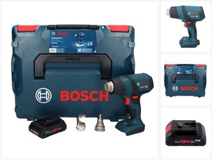 Профессиональный пистолет горячего воздуха Bosch GHG 18V-50 18В, с аккумулятором и без зарядного устройства цена и информация | Строительные фены | pigu.lt