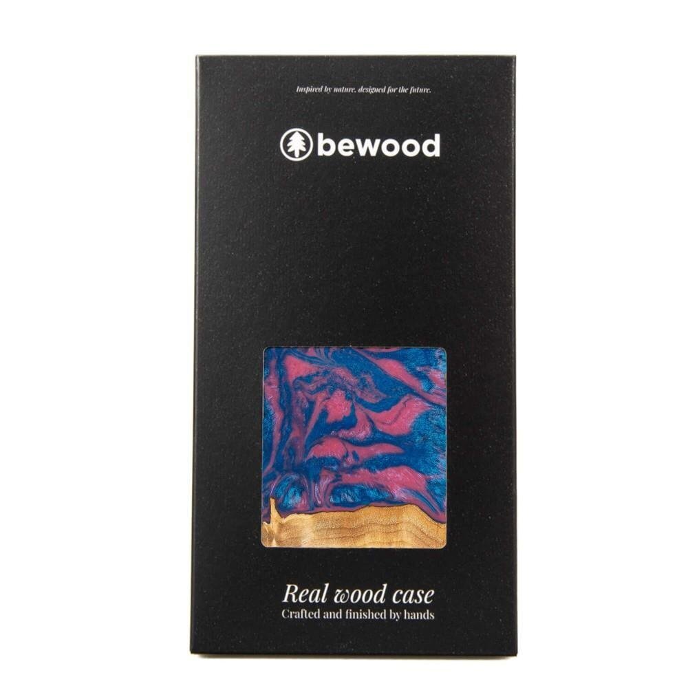 Bewood Unique Wood and Resin Case kaina ir informacija | Telefono dėklai | pigu.lt