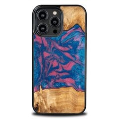 Чехол Bewood Unique Wood and Resin для Apple iPhone 14 Pro Max, синий цена и информация | Чехлы для телефонов | pigu.lt