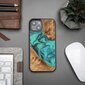 Bewood Unique Turquoise Wood and Resin цена и информация | Telefono dėklai | pigu.lt