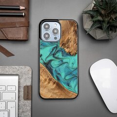 Bewood Unique Turquoise Wood and Resin цена и информация | Чехлы для телефонов | pigu.lt