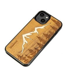 Чехол Bewood Mountains Imbuia Wooden для Apple iPhone 14 Pro, коричневый цена и информация | Чехлы для телефонов | pigu.lt