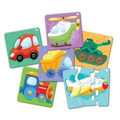 Zigzaginiai galvosūkiai Transportas kaina ir informacija | Lavinamieji žaislai | pigu.lt