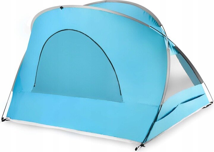 Paplūdimio palapinė Outtec Sun Shelter O-66501, 115x1,9x125 cm, žydra kaina ir informacija | Palapinės | pigu.lt