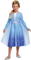 Vaikiškas karnavalinis kostiumas Disney Ice Age Elsa, 3-4 m. цена и информация | Карнавальные костюмы | pigu.lt