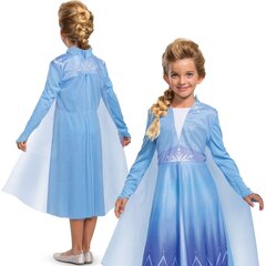 Vaikiškas karnavalinis kostiumas Disney Ice Age Elsa, 3-4 m. цена и информация | Карнавальные костюмы | pigu.lt