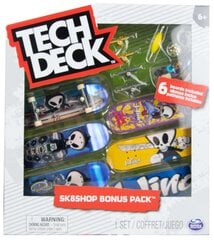 Pirštų riedlentė Sk8Shop Tech Deck 6 deskorolek Bonus Pack Blind цена и информация | Игрушки для мальчиков | pigu.lt