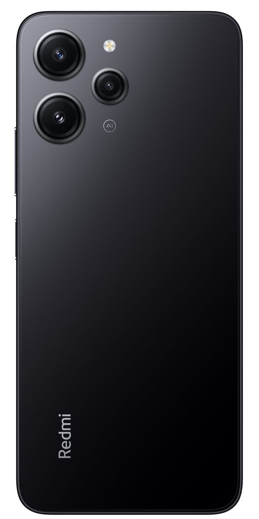 Xiaomi Redmi 12 4/128GB MZB0EB5EU Midnight Black цена и информация | Mobilieji telefonai | pigu.lt