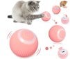 Interaktyvus kamuoliukas katėms Smart Cat Ball, rožinis kaina ir informacija | Žaislai katėms | pigu.lt