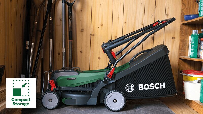 Akumuliatorinė vejapjovė Bosch Universal Rotak 2x18V-37-550, 06008B9E00, su akumuliatoriumi kaina ir informacija | Vejapjovės, žoliapjovės | pigu.lt