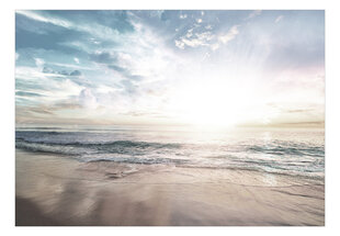 Фотообои с инструментом и клеем - Утренний пляж, 350x256 см цена и информация | Фотообои с инструментом и клеем - Бежевые листья эвкалипта, 400x280 см | pigu.lt