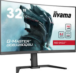 G-master GCB3280QSU-B1 Red Eagle Curved ™ by Iiyama цена и информация | Мониторы | pigu.lt