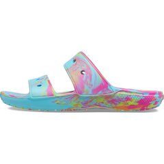 Crocs™ Classic Marbled Sandal 243993 цена и информация | Женские тапочки | pigu.lt