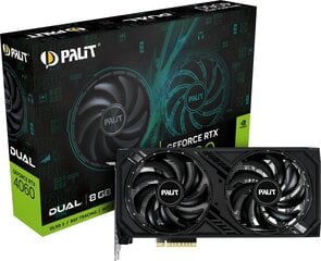 Palit GeForce RTX 4060 Dual kaina ir informacija | Vaizdo plokštės (GPU) | pigu.lt