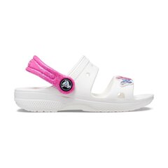 Crocs™ basutės mergaitėms 231334, baltos kaina ir informacija | Basutės vaikams | pigu.lt