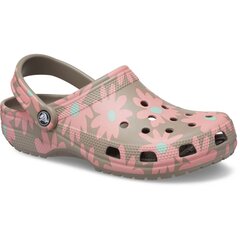 Crocs™ šlepetės moterims 244058, rožinės цена и информация | Женские тапочки | pigu.lt